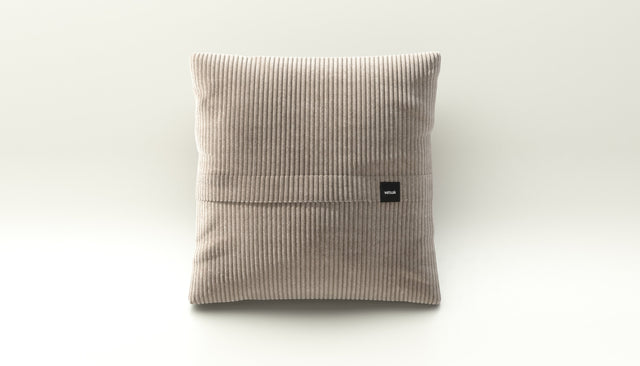 vetsak | Big Pillow - cord velour - platinum