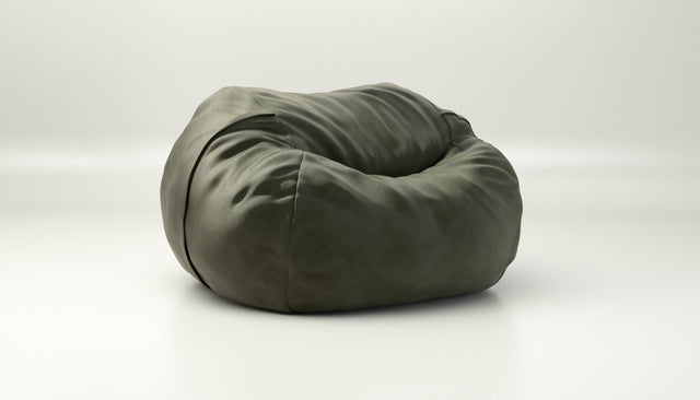 vetsak | Cover Zitzak Large - leather - olive