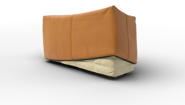 vetsak | Cover Sofa Side Medium - Leather - Brown