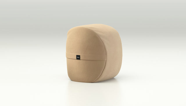 vetsak | Footsak - leather - beige