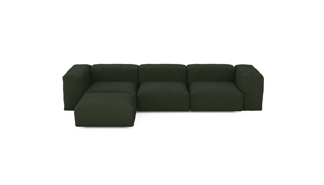 Preset four module chaise sofa - loop loop - mousse - 314cm x 199cm