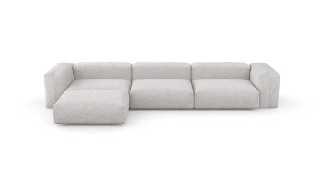 Preset four module chaise sofa - loop loop - bounty - 377cm x 199cm