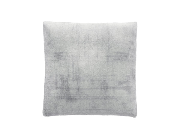 jumbo pillow - faux fur - grey
