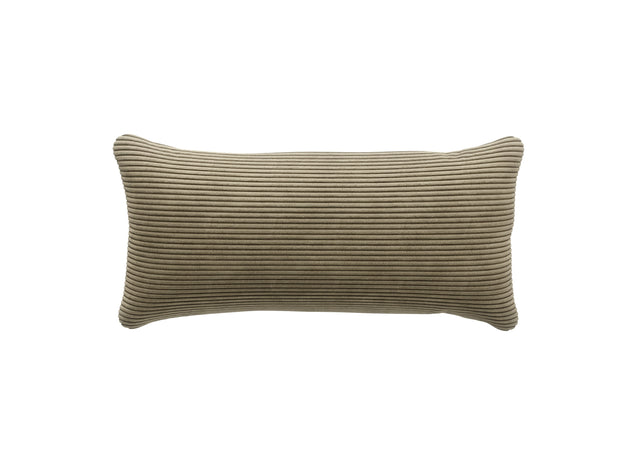 pillow - cord velours - khaki