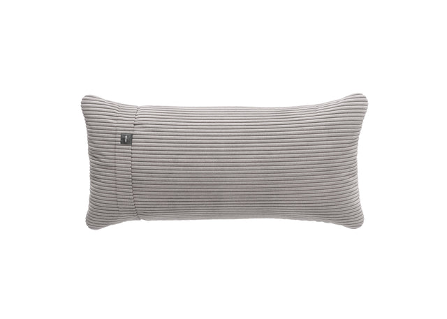 pillow - cord velours - platinum