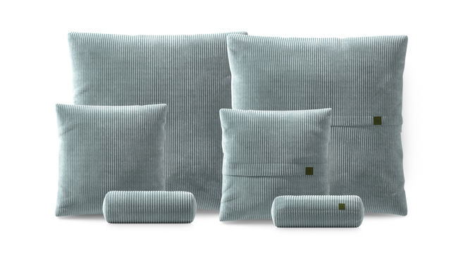 Pillow Set 3 - Cord Velour - Mint