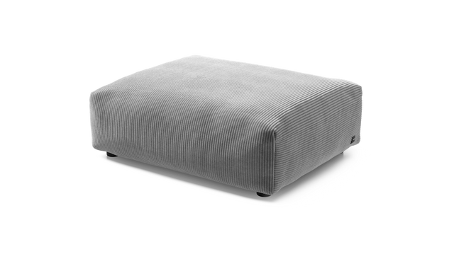 vetsak | Sofa Seat Large - Cord Velour - Light Grey