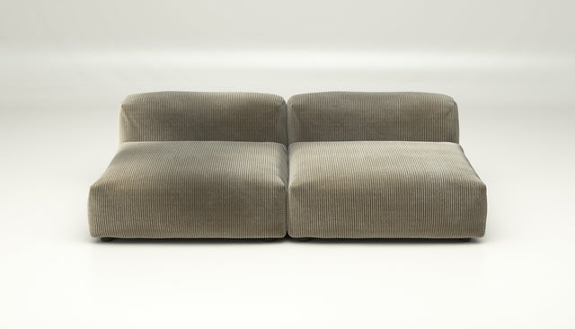 vetsak | Sofa Set 01 Large - cord velour - khaki | Modulaire Sofa | 3.5 Zits