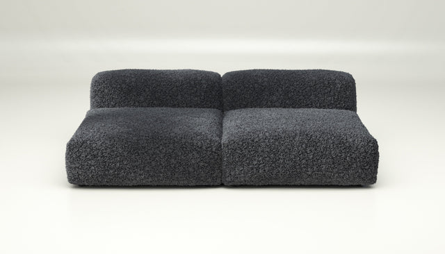 vetsak | Sofa Set 01 Large - doodle - dark grey | Modulaire Sofa | 3.5 Zits
