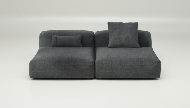vetsak | Sofa Set 01 Large - pique - dark grey | Modulaire Sofa | 3.5 Zits
