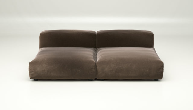 vetsak | Sofa Set 01 Large - suave - espresso | Modulaire Sofa | 3.5 Zits