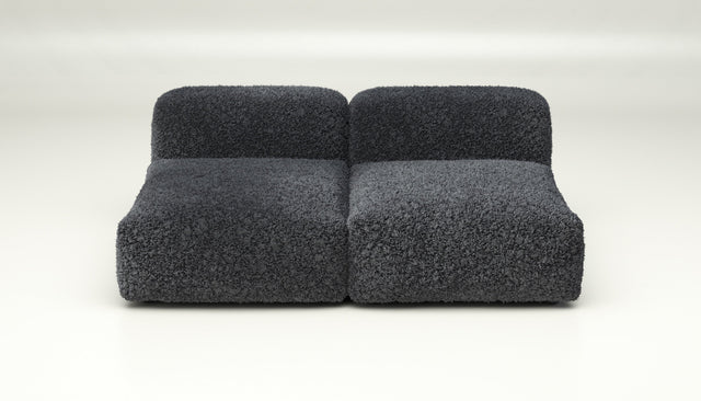 vetsak | Sofa Set 01 Medium - doodle - dark grey | Modulaire Sofa | 2.5 Zits