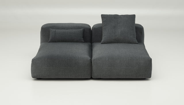 vetsak | Sofa Set 01 Medium - pique - dark grey | Modulaire Sofa | 2.5 Zits