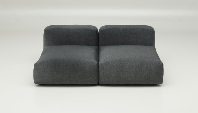 vetsak | Sofa Set 01 Medium - pique - dark grey | Modulaire Sofa | 2.5 Zits