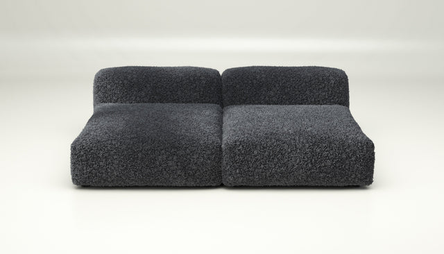 vetsak | Sofa Set 01 XLarge - doodle - dark grey | Modulaire Sofa | 3.5 Zits