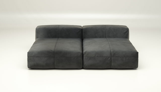 vetsak | Sofa Set 01 XLarge - leather - dark grey | Modulaire Sofa | 3.5 Zits