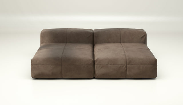 vetsak | Sofa Set 01 XLarge - leather - cacao | Modulaire Sofa | 3.5 Zits