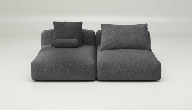vetsak | Sofa Set 01 XLarge - loop loop - anthracite | Modulaire Sofa | 3.5 Zits