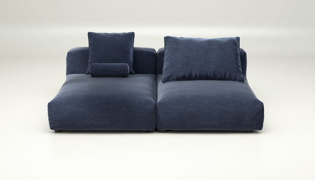 vetsak | Sofa Set 01 XLarge - suave - navy | Modulaire Sofa | 3.5 Zits