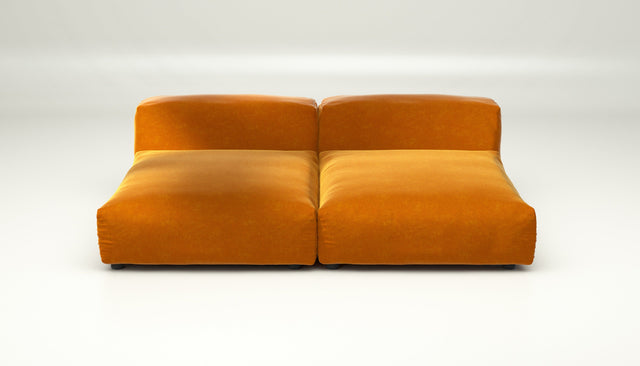 vetsak | Sofa Set 01 XLarge - suave - orange blaze | Modulaire Sofa | 3.5 Zits