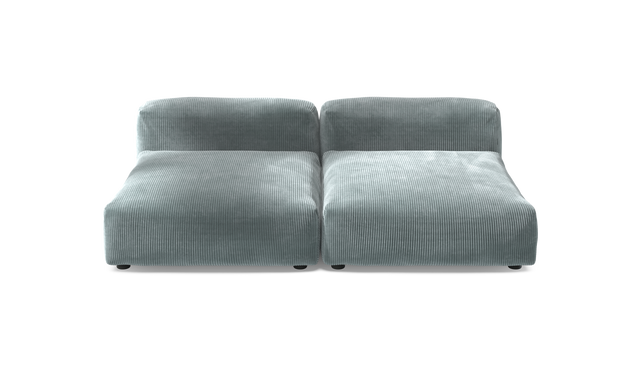 vetsak | Sofa Set 01 XLarge - Cord Velour - Mint | Modulaire Sofa | 3.5 Zits