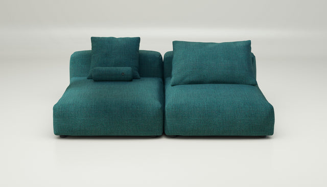 vetsak | Sofa Set 01 XLarge - pique - cedar | Modulaire Sofa | 3.5 Zits