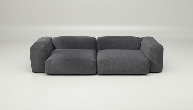 vetsak | Sofa Set 02 Large - loop loop - anthracite | Modulaire Sofa | 3.5 Zits | Big Sofa