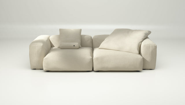 vetsak | Sofa Set 02 Large - loop loop - duna | Modulaire Sofa | 3.5 Zits | Big Sofa