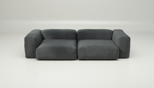 vetsak | Sofa Set 02 Large - pique - dark grey | Modulaire Sofa | 3.5 Zits | Big Sofa