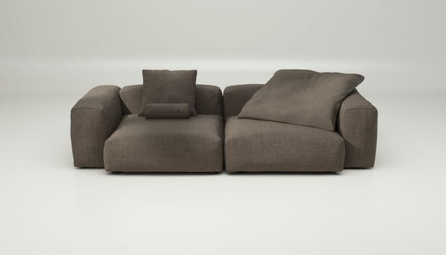 vetsak | Sofa Set 02 Large - pique - taupe | Modulaire Sofa | 3.5 Zits | Big Sofa