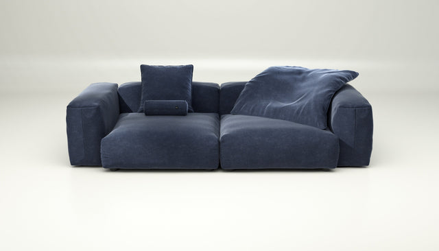 vetsak | Sofa Set 02 Large - suave - navy | Modulaire Sofa | 3.5 Zits | Big Sofa
