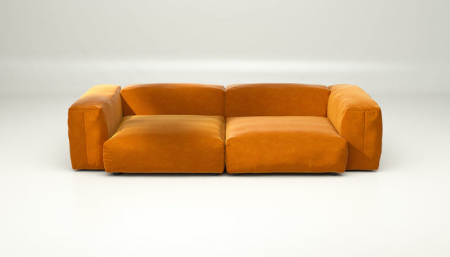 vetsak | Sofa Set 02 Large - suave - orange blaze | Modulaire Sofa | 3.5 Zits | Big Sofa