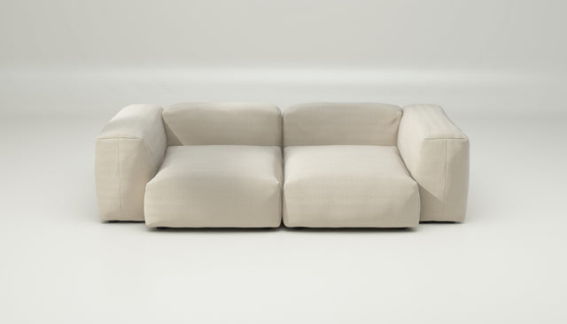 vetsak | Sofa Set 02 Medium - pique - beige | Modular Sofa | 2.5 Seater | Big Sofa