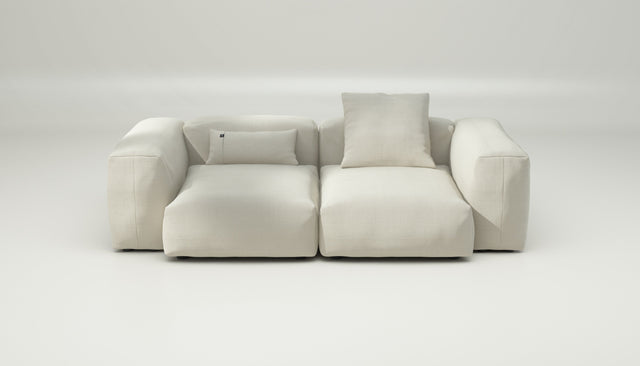 vetsak | Sofa Set 02 Medium - pique - creme | Modulaire Sofa | 2.5 Zits | Big Sofa