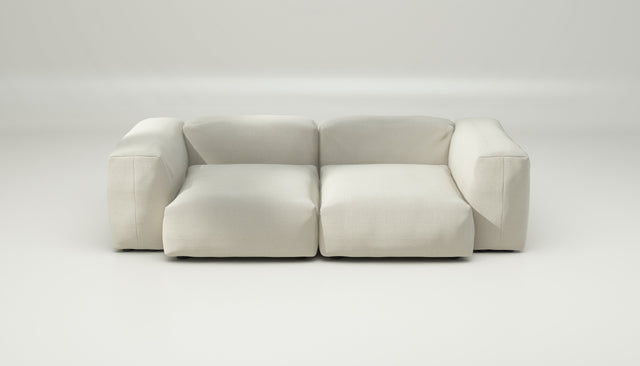 vetsak | Sofa Set 02 Medium - pique - creme | Modulaire Sofa | 2.5 Zits | Big Sofa