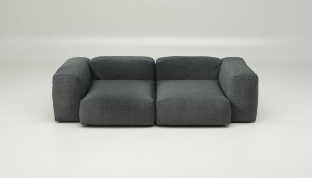 vetsak | Sofa Set 02 Medium - pique - dark grey | Modulaire Sofa | 2.5 Zits | Big Sofa