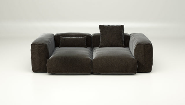 vetsak | Sofa Set 02 Medium - suave - anthracite | Modulaire Sofa | 2.5 Zits | Big Sofa