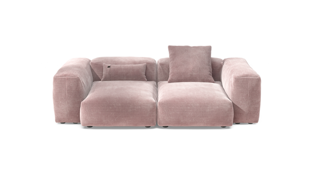 vetsak | Sofa Set 02 Medium - Cord Velour - Blossom | Modulaire Sofa | 2.5 Zits | Big Sofa