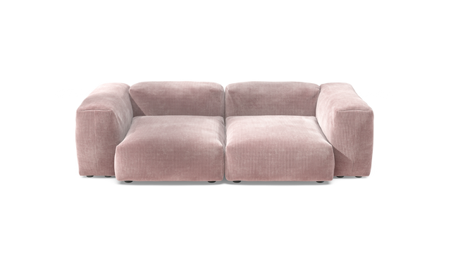vetsak | Sofa Set 02 Medium - Cord Velour - Blossom | Modulaire Sofa | 2.5 Zits | Big Sofa