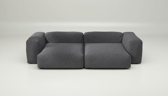 vetsak | Sofa Set 02 XLarge - loop loop - anthracite | Modulaire Sofa | 3.5 Zits | Big Sofa