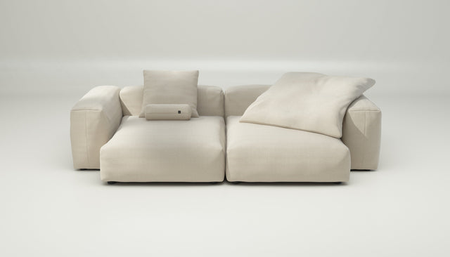 vetsak | Sofa Set 02 XLarge - pique - beige | Modulaire Sofa | 3.5 Zits | Big Sofa