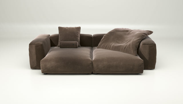 vetsak | Sofa Set 02 XLarge - suave - espresso | Modulaire Sofa | 3.5 Zits | Big Sofa