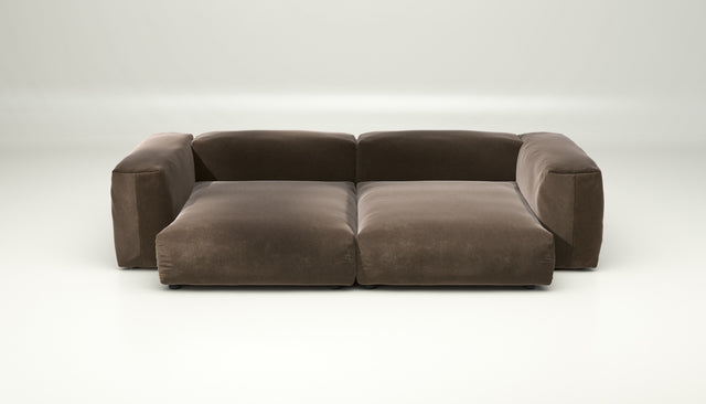 vetsak | Sofa Set 02 XLarge - suave - espresso | Modulaire Sofa | 3.5 Zits | Big Sofa