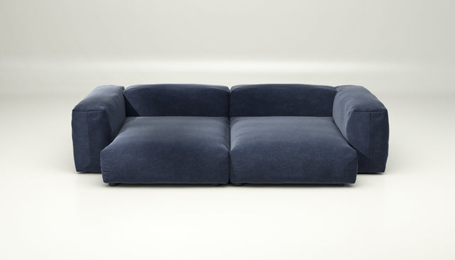 vetsak | Sofa Set 02 XLarge - suave - navy | Modulaire Sofa | 3.5 Zits | Big Sofa