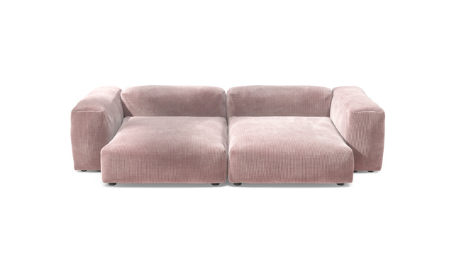 vetsak | Sofa Set 02 XLarge - Cord Velour - Blossom | Modulaire Sofa | 3.5 Zits | Big Sofa