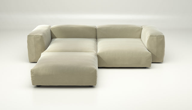 vetsak | Sofa Set 03 - suave - clay | Modulaire Sofa | 3.5 Zits | Big Sofa | Hoeksofa