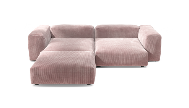 vetsak | Sofa Set 03 - Cord Velour - Blossom | Modulaire Sofa | 3.5 Zits | Big Sofa | Hoeksofa
