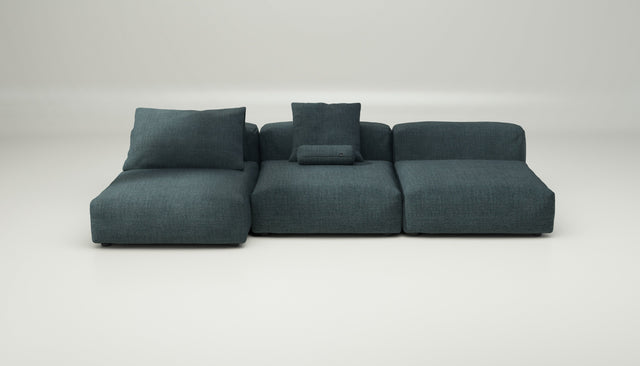 vetsak | Sofa Set 04 - pique - cedar | Modulaire Sofa | 5 Zits | Big Sofa