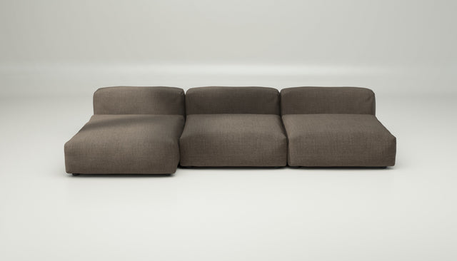 vetsak | Sofa Set 04 - pique - taupe | Modulaire Sofa | 5 Zits | Big Sofa