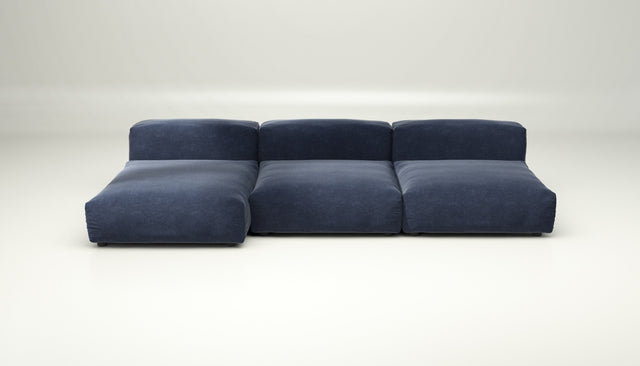 vetsak | Sofa Set 04 - suave - navy | Modulaire Sofa | 5 Zits | Big Sofa